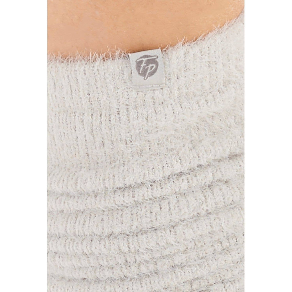 Faceplant Soft Fuzzy Lounge Socks: Pink - Laluxe Femme