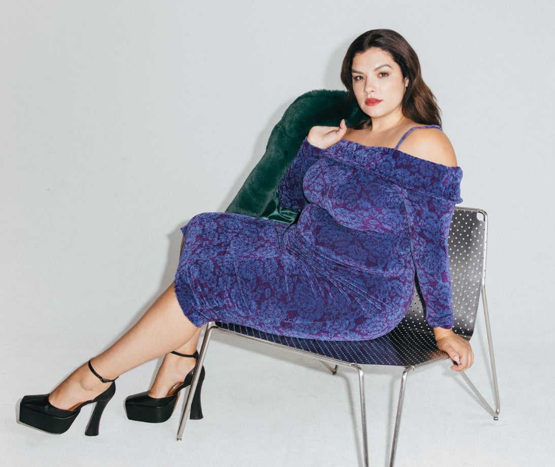 Cuff Sweater Dress - Laluxe Femme