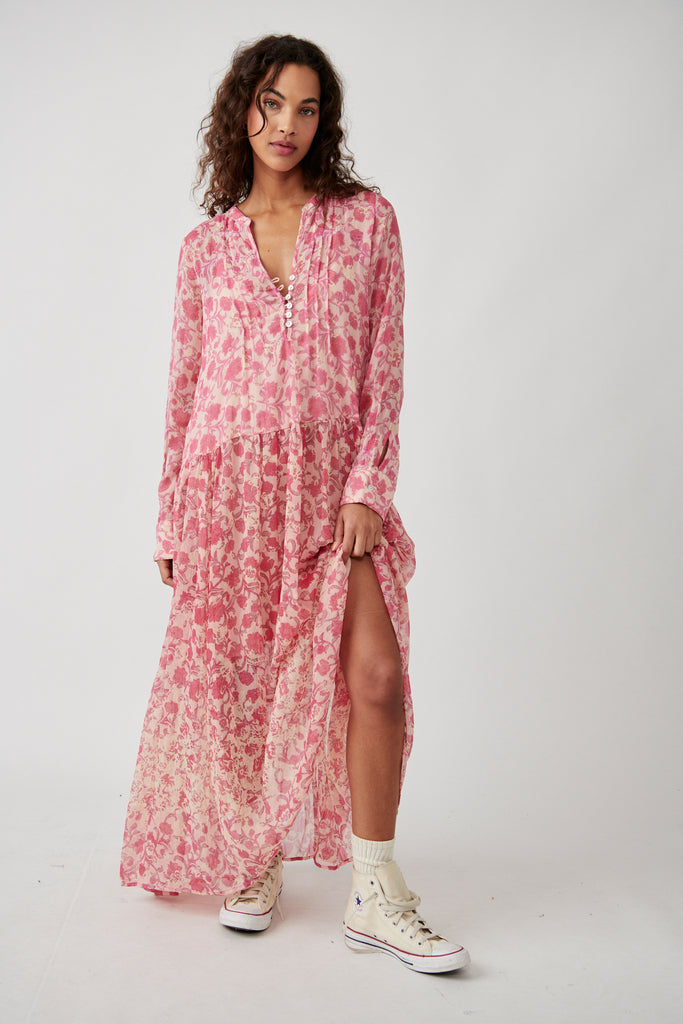 Free People See It Through Dress - Laluxe Femme
