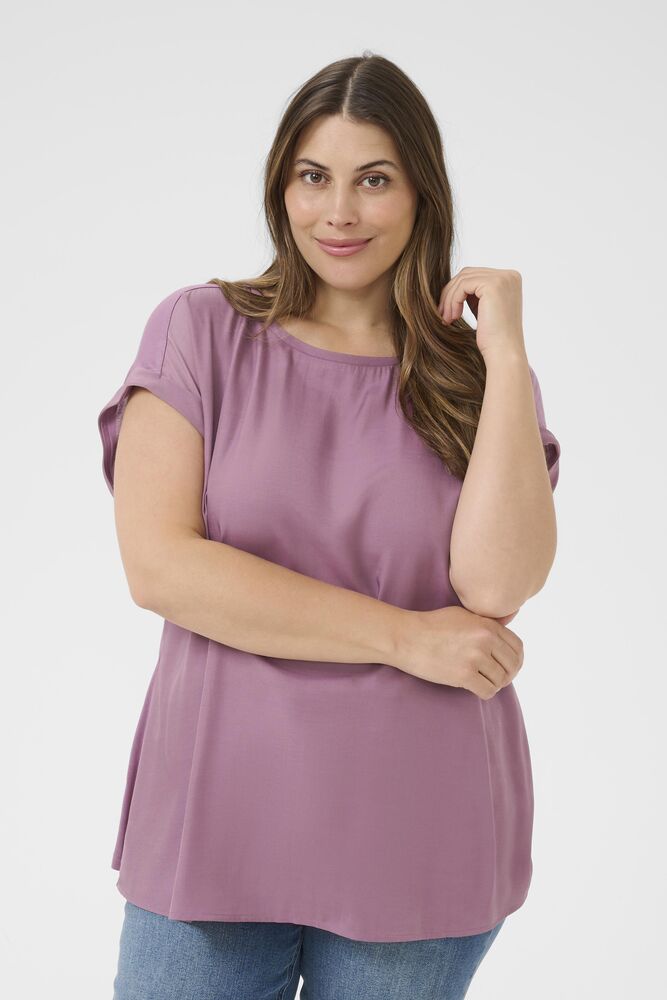 Wing Blouse in Tulipwood | Plus Size Fashion In Canada – Laluxe Femme
