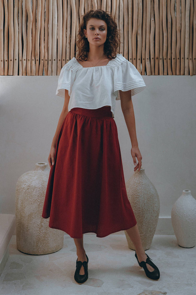 Plus Size Midi Skirt | Plus Size Sustainable Fashion