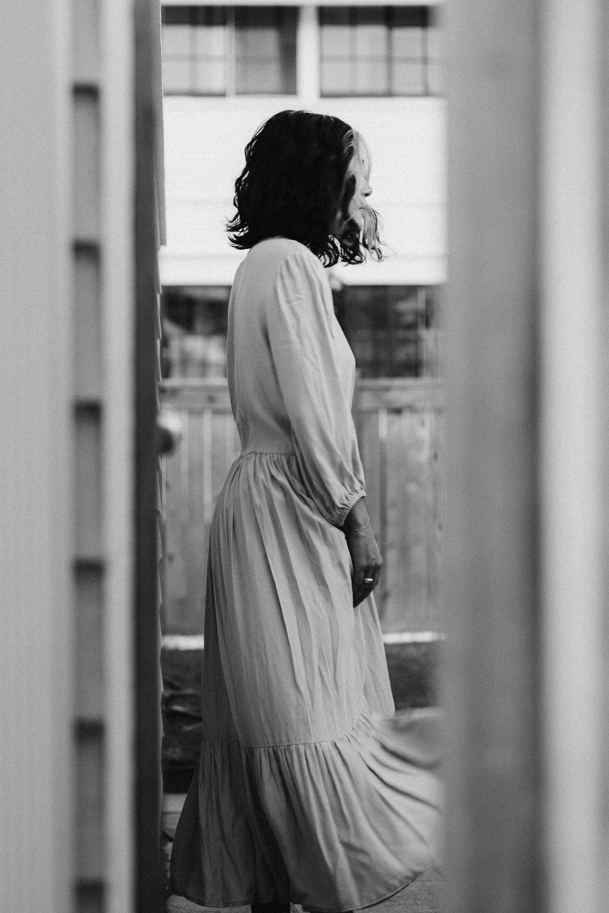 Aurora Dress in Sea Foam - Laluxe Femme