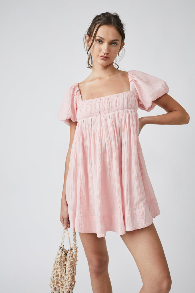 Free People Marina Mini in Silver Pink - Laluxe Femme